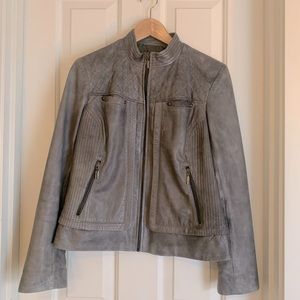 Bernardo Leather jacket -gray (M)